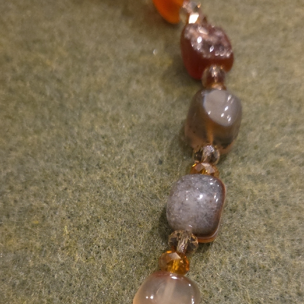 Handmade Stone Necklace - Picture 3 of 5